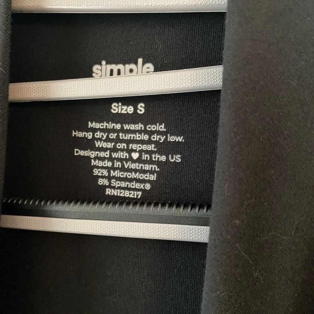 Long Sleeve Abbi Nursing Top by Simple Wishes in Midnight - Picture 5 of 8